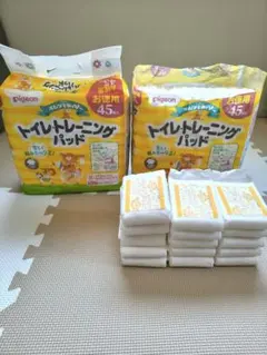 ピジョン オムツとれっぴー トイレトレーニングパッド 45枚入のサムネイル