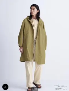 ユニクロ　ユニクロu ユーティリティ　フーデットコート
