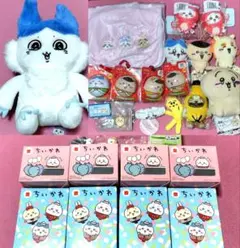 【未使用タグ付セット】ちいかわ ぬいぐるみ オーナメント キメラハンガーポーチ