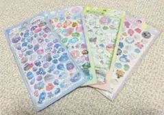 ぷくぷくシール 4点 まとめ売り