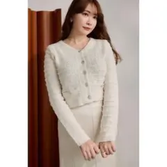 Her lip to／Mercer Tweed Cardigan／ハーリップトゥ Herlipto】Mercer Tweed Cardiganの通販はau PAY マーケット - 輸入