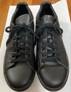 お値下げ 30センチ Stan Smith ブラックレザー スニーカー中敷き無し 