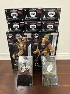 ジョジョの奇妙な冒険 一番くじ A賞 C賞 セット