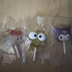 サンリオ　カラフルキャンディチャーム　キティ キャラクターキーホルダーセット