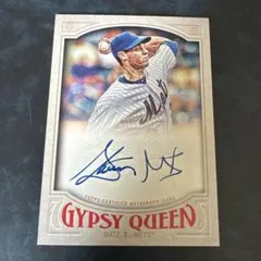 MLB 直筆サイン TOPPS Steven Matz スティーブンマッツ