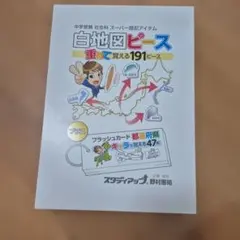 中学受験 社会科 スタディアップ 白地図ピース 重ねて覚える191ピース