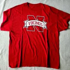 【USA古着】メンズ2XL Tシャツ バスケットボールチーム バイキングス