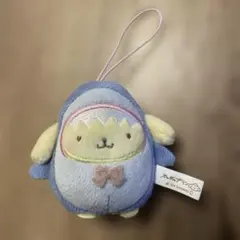 ポムポムプリン　どうぶつ着ぐるみマスコットシリーズ　サメ　サンリオキャラクターズ