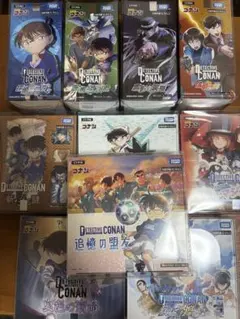 コナンカード　Box まとめ売り　テープ付きBox 切札　大決戦　煌めき　盟友 コナンカード Box まとめ売り テープ付きBox 切札 大決戦 煌めき 盟友