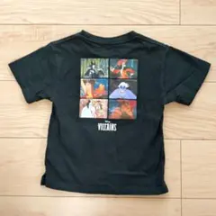 【ヴィランズ】120cm 110cm ディズニー Tシャツ 半袖 黒 トップス