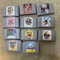 任天堂64 ゲームソフト 11本セット