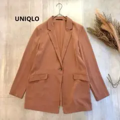 UNIQLO／テーラードジャケット／着回し／オフィス／M／a1883