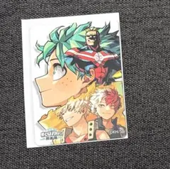 【複数購入で値引きあり】ヒロアカ展　マグネットステッカー　オールマイトデク轟爆豪