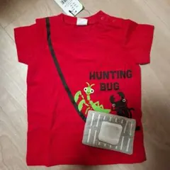 新品タグ付き　チークルーム　昆虫　Tシャツ　80のサムネイル