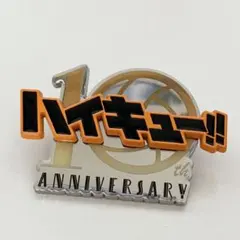 ハイキュー!! 10周年記念ピンバッジ