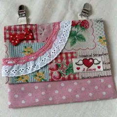 お値下げ！　新品　移動ポケット　chirol  ハンドメイド　入園準備　入学準備