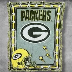 BPJU アメフト ラグ 古着 USA製 NFL グリーンベイ パッカーズ