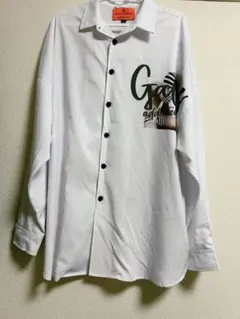 GALLIS ADDICTION ホワイト長袖シャツ Fサイズのサムネイル