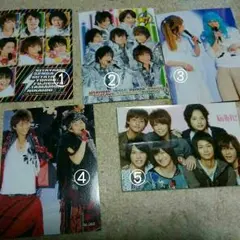 Kis-My-Ft2 ブロマイド＆シール