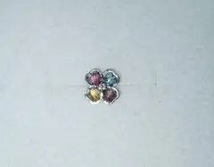 多色トルマリン ピアス