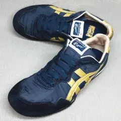 【名品】Onitsuka Tiger 22.5㌢セラーノ ネイビー/ゴールド