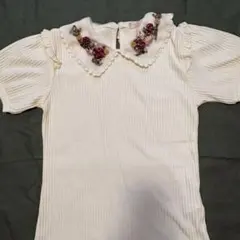 【アクシーズ】 襟付きブラウス ・M