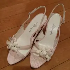 春らしい☆銀座カネマツお花のサンダル♪