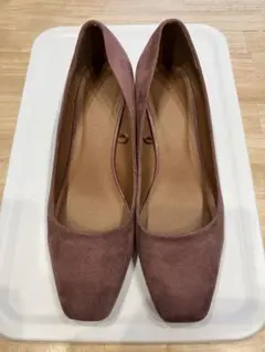 レディースパンプス♡太ヒール♡スエード