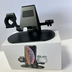 1点限り！♦︎即購入OK♦︎ スマホ 3in1アルミニウム合金スマホ充電スタンド