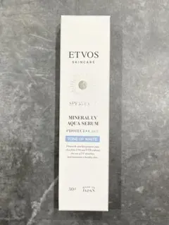 【新品】ETVOS ミネラルUVアクアセラムSPF35 PA+++30g
