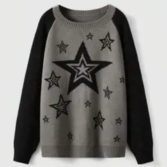 【値下げ】ROMWE 星 y2k グランジ 韓国 ストリート ウィッシュコア