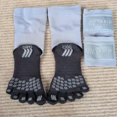 Tabio Sports サッカーソックス カーフスリーブ セット