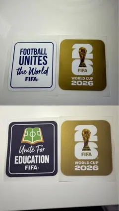 即日発送】2026 ワールドカップ パッチ 全種類セット - メルカリ