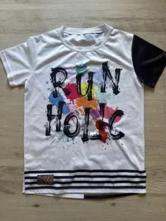 RUN HOLIC ランニングTシャツ ホワイト S