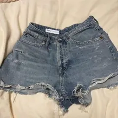 ZARA デニムショートパンツ34
