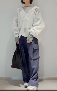 ビューティーアンドユース　ナイロン アノラックパーカー　新品未使用