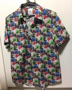 Paul Smith 半袖シャツ Mサイズ マルチカラー　ヴィンテージ