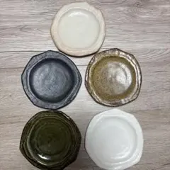 皿セット 5色
