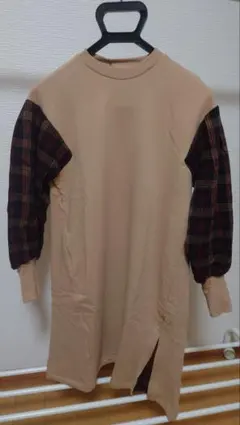 SERAPH　セラフ 新品未使用　ベージュ　ワンピース　150cm