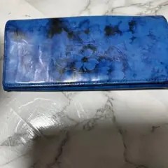 FRUTTI DI BOSCO 長財布 ブルー 花柄のサムネイル