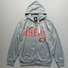 【NFL】G-III 49ERS フルジップ パーカー L ライトグレー チーム