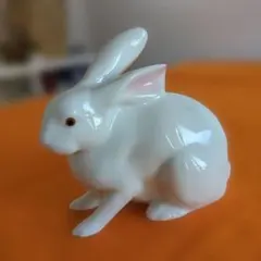 ロイヤルコペンハーゲン フィギュリン 2羽のうさぎ - メルカリ