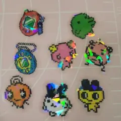 たまごっち　ホログラムクリアシール　16枚セット