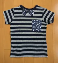 SUPERTHANKS　蝶ネクタイTシャツ　140㌢のサムネイル