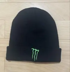 Monster Energy ビーニー ニット帽 黒