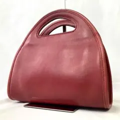 OLD COACH USA製 9942 ハンドバッグ ハーフムーン 赤