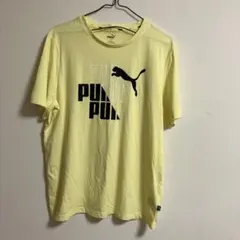 PUMA プーマ　Tシャツ イエロー メンズ　XLサイズ