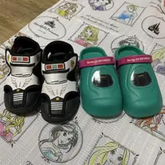 サンダル　トミカパトカー　はやぶさ16㎝、17㎝