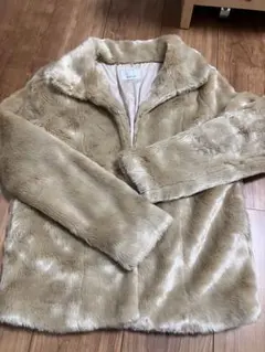 【最終値下げ】EGOIST ベージュ ファーコート