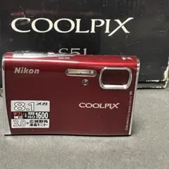 ニコン Nikon Coolpix クールピクス S4000 ルビーレッド 美品 - メルカリ